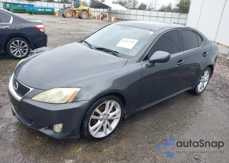 2007 Lexus Is 250 из США, поврежденный, VIN JTHBK262272040293